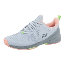 Yonex Tennis Shoes Sonicage 3 Allcourt Light Blue/Pink Ladies